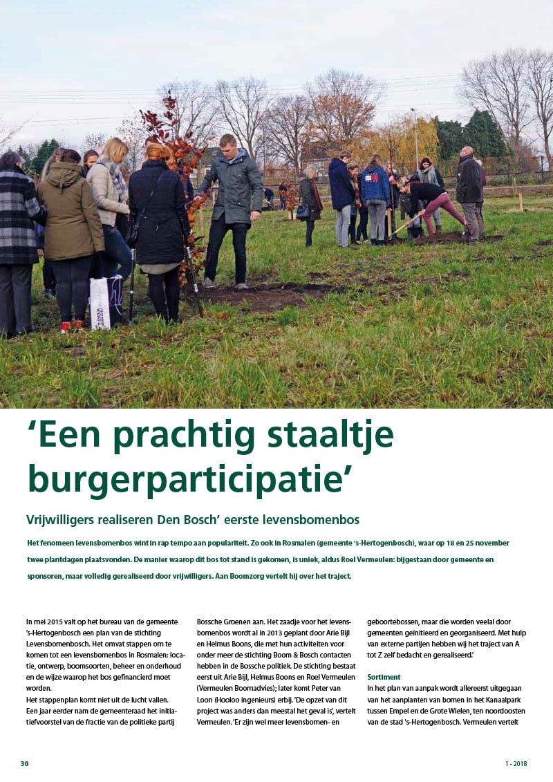 Roel Vermeulen over het Levensbomenbos Rosmalen